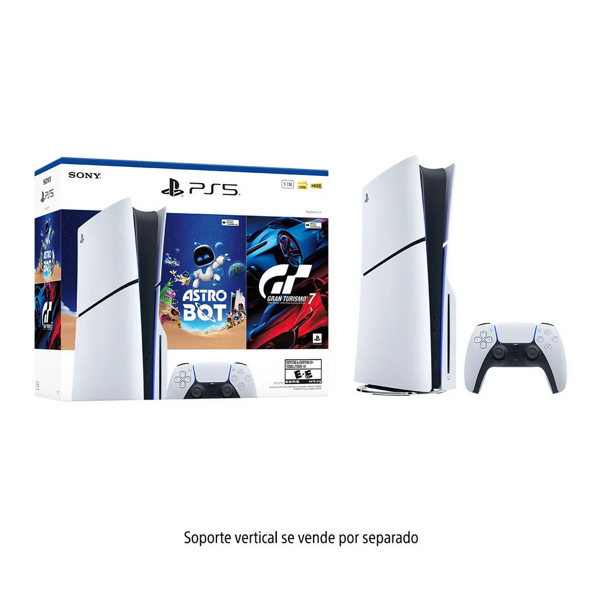 CONSOLA SONY - PS5 CFI-2115 BUNDLE LATAM ESTANDAR GT7 + ASTRO BOT 711719023937