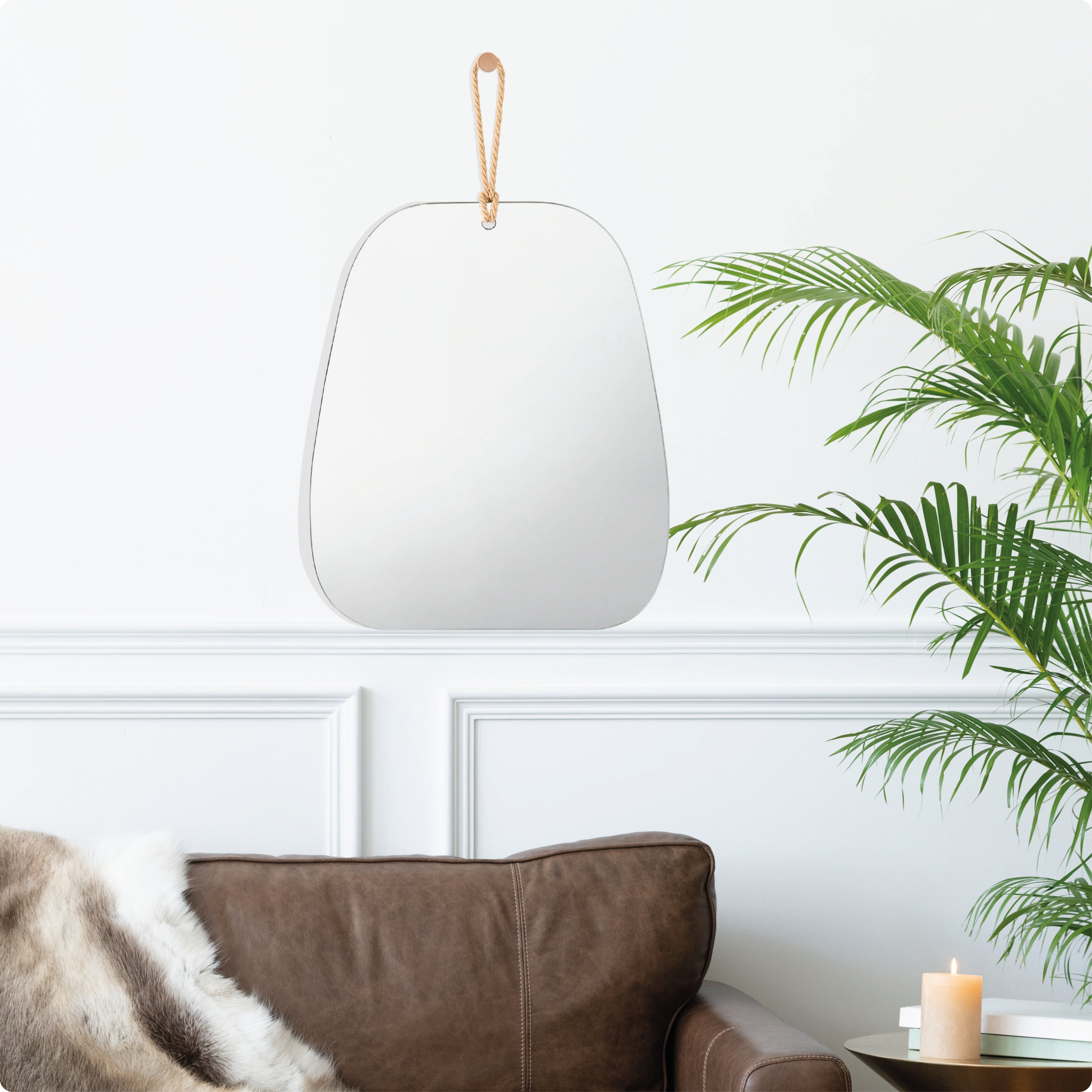 ESPEJO RECTANGULAR CARIN, DISEÑO MODERNO