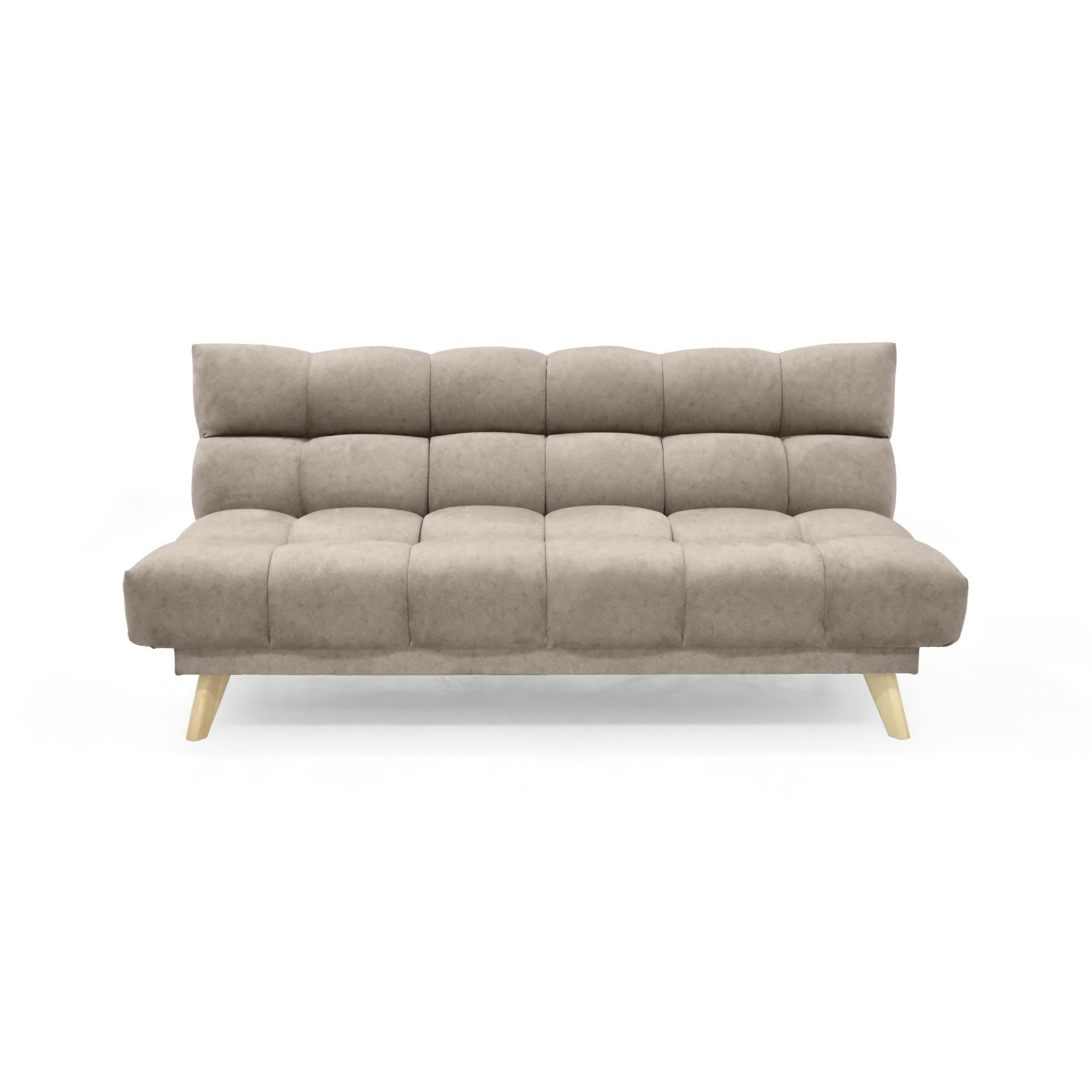 SOFA CAMA NUBO RECLINABLE 178X92X82 TELA TAUPE