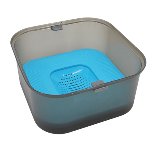 ALIMENTADOR AZUL DE AGUA DE FLOTABILIDAD CUADRADA 2.6L