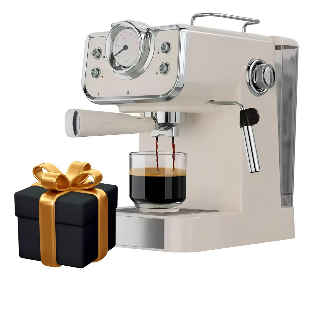 MÁQUINA CAFÉ EXPRESO CAPUCHINO 20 BAR LATTE REGALO MOLINO HUESO 110V