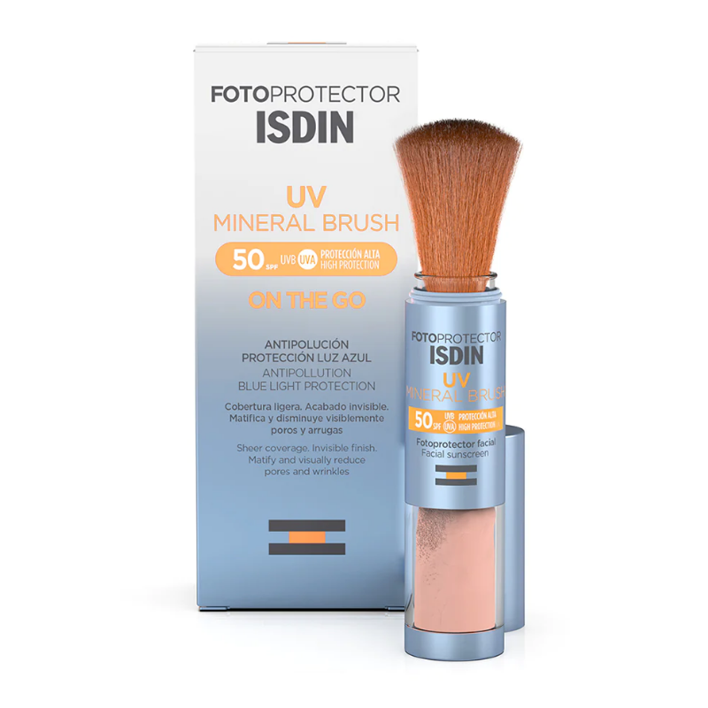 ISDIN FOTOPROTECTOR UV MINERAL BRUSH SPF50+ X 2G