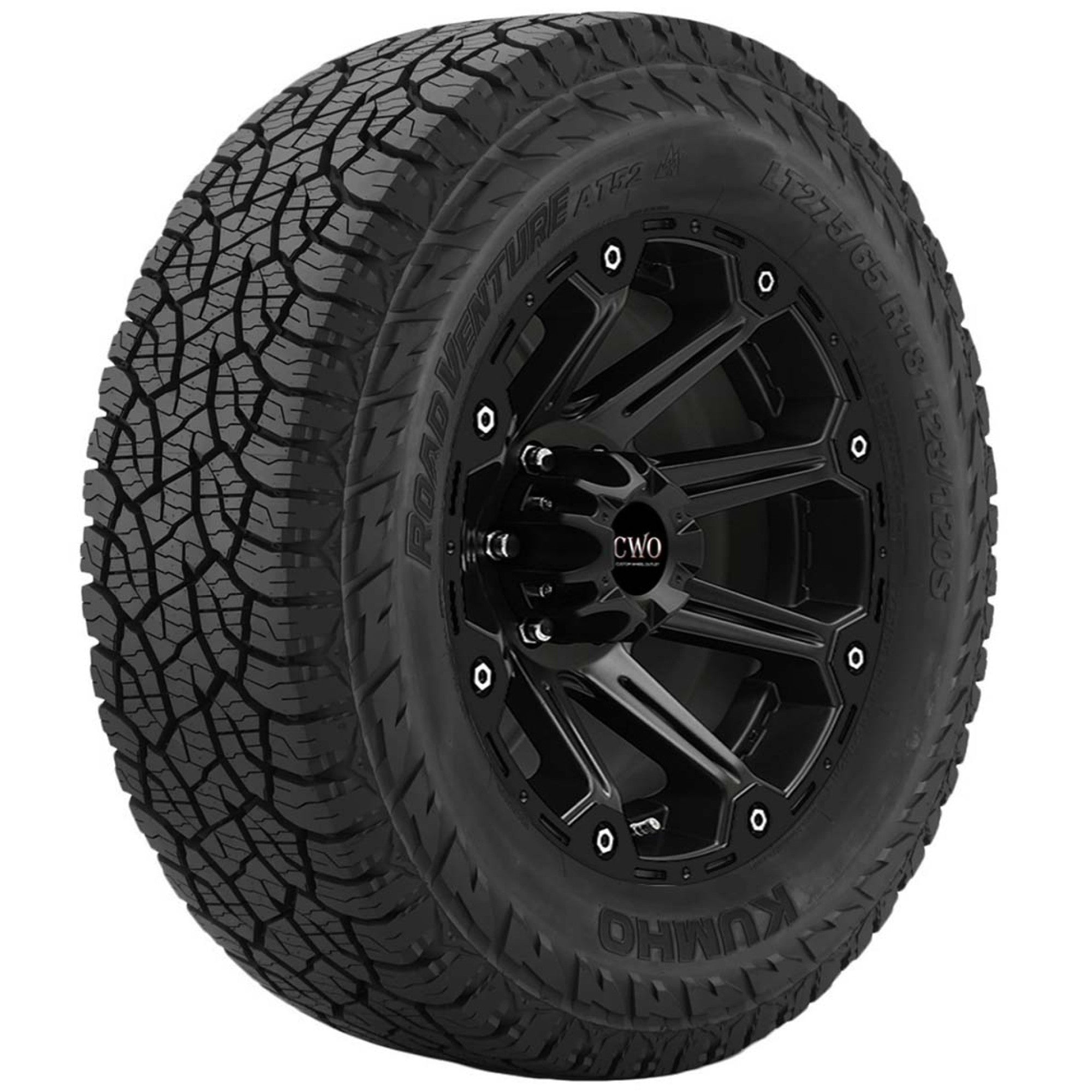 LLANTA KUMHO 31X10.5R15LT ROAD VENTURE AT52 6 109S