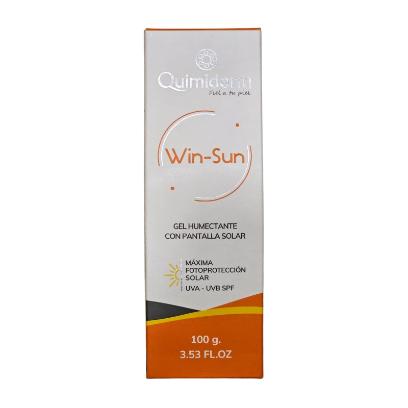 WIN-SUN GEL HUMECTANTE CON PANTALLA SOLAR X 100G