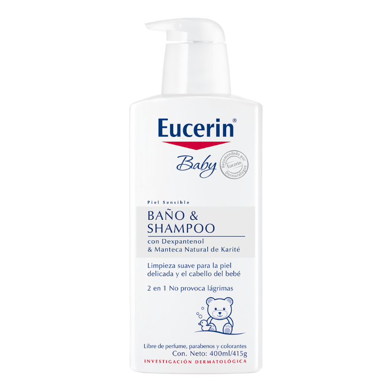 EUCERIN PH5 BABY BAÑO Y SHAMPOO X 400ML