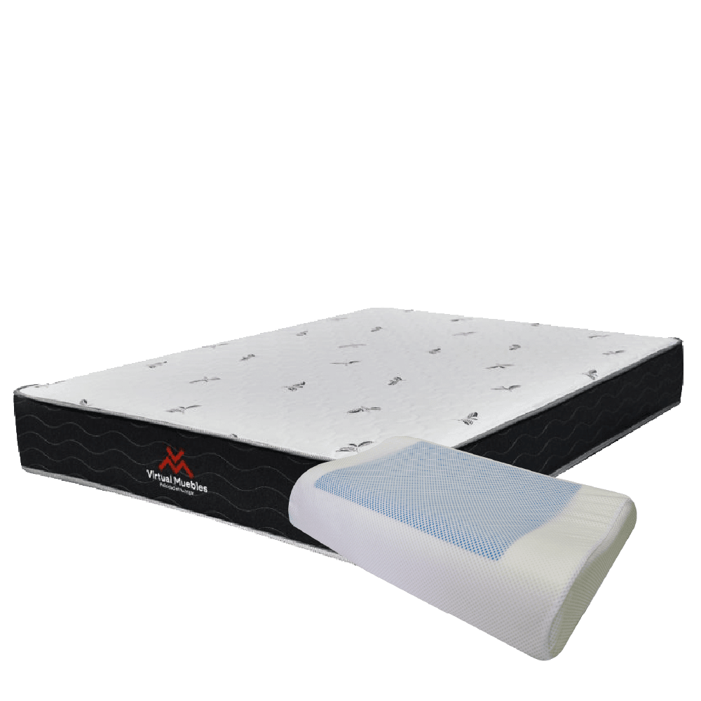 COMBO PARA HABITACIÓN VERONA, INCLUYE COLCHÓN DE 26 CM Y ALMOHADA