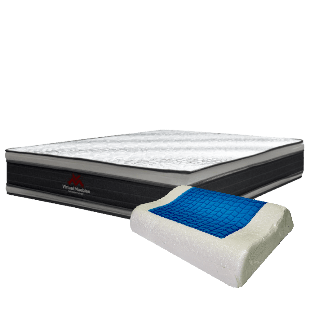 COMBO PARA HABITACIÓN CHANG, INCLUYE COLCHÓN Y ALMOHADA