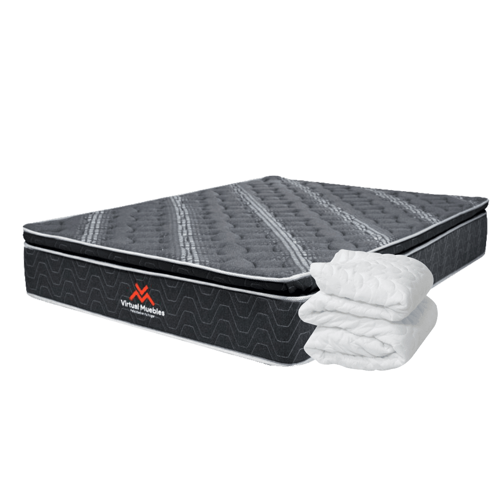 COMBO PARA HABITACIÓN MAO, INCLUYE COLCHÓN Y PROTECTOR