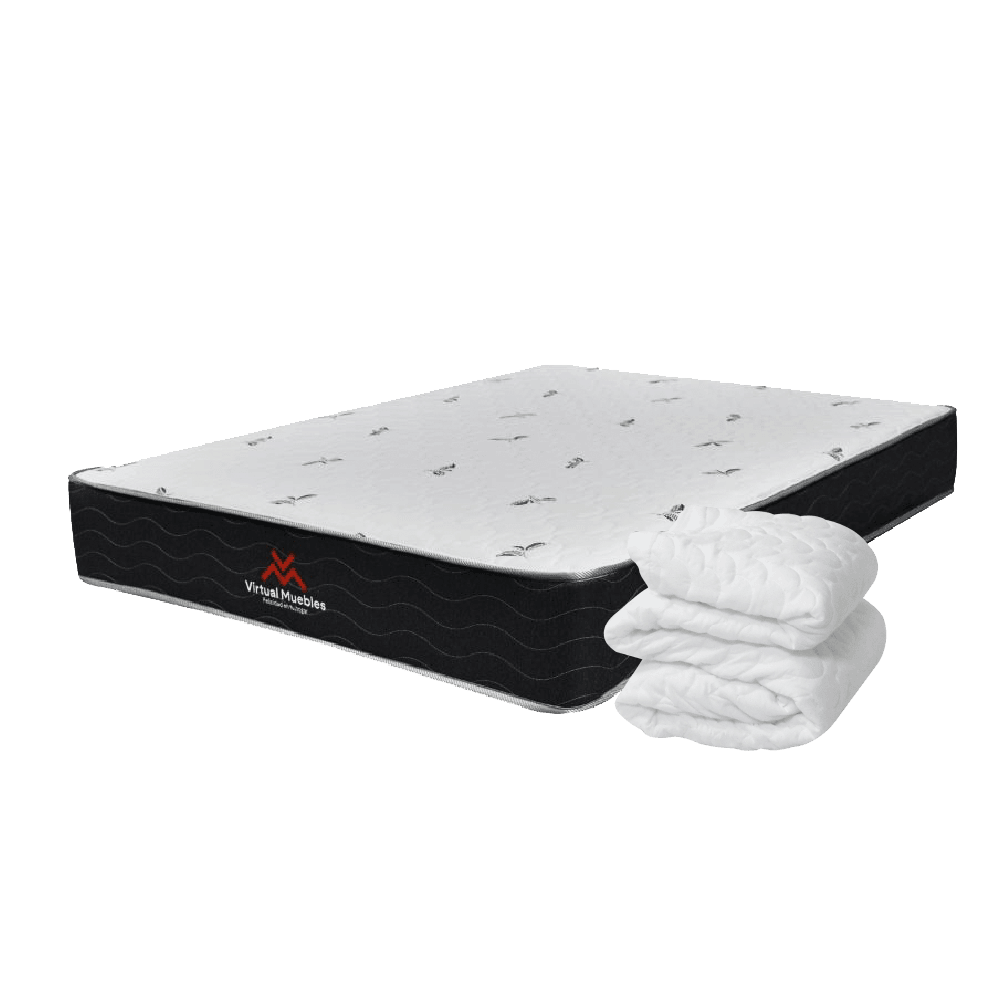 COMBO PARA HABITACIÓN MING, INCLUYE COLCHÓN Y PROTECTOR