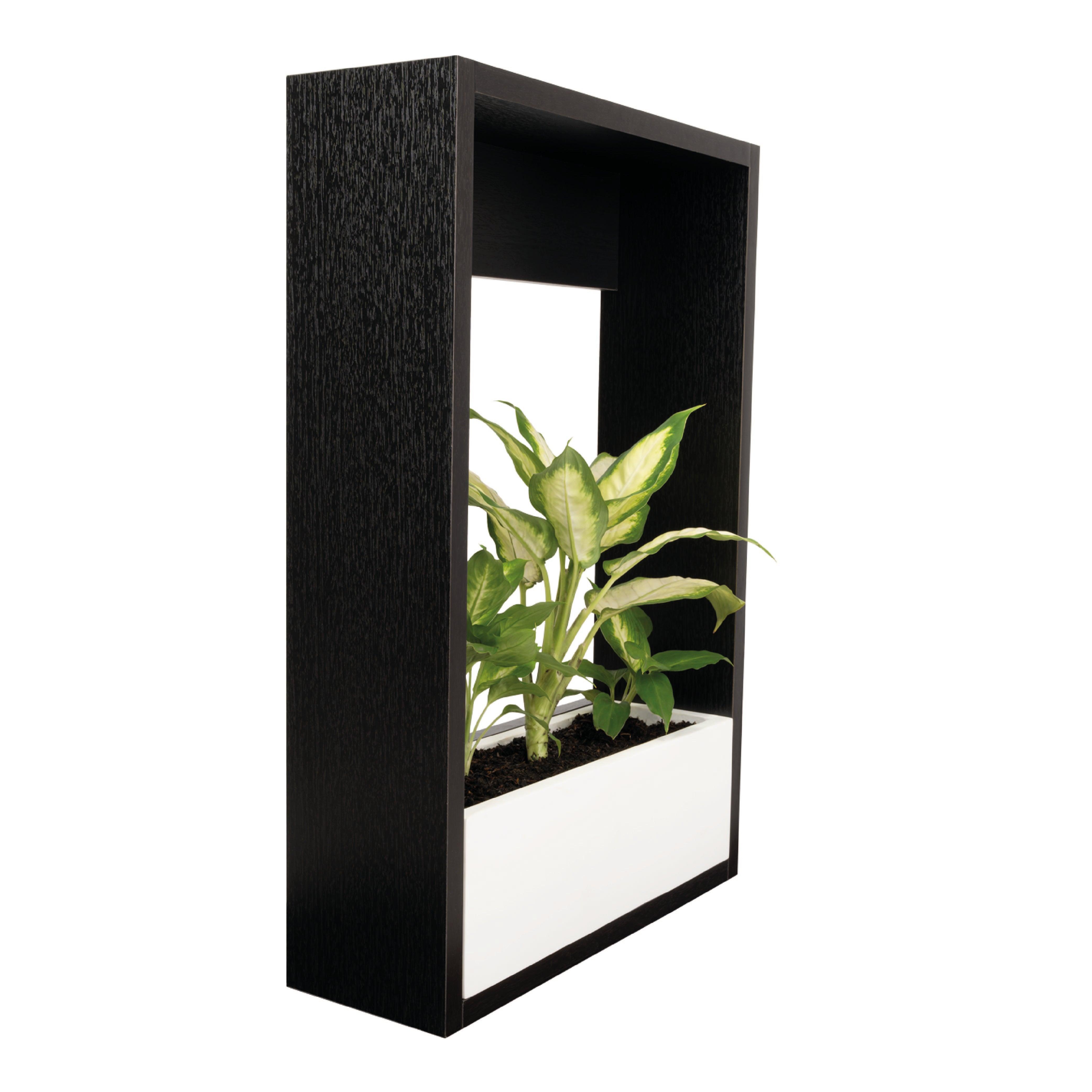 AGOTADO MATERA LEYLA 70, WENGUE Y BLANCO, DISEÑO PARA INSTALACIÓN EN LA PARED