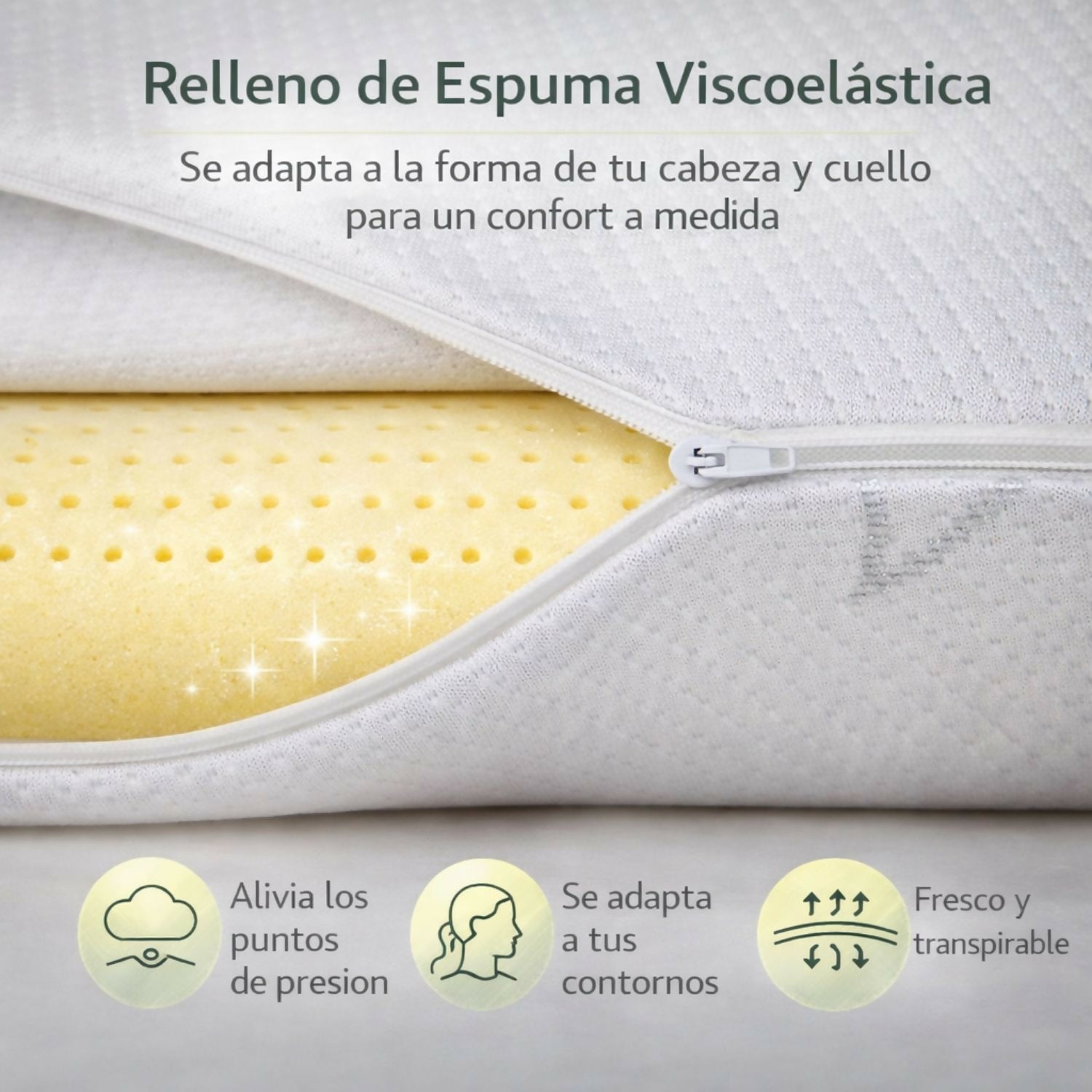Almohada viscoelastica clasica