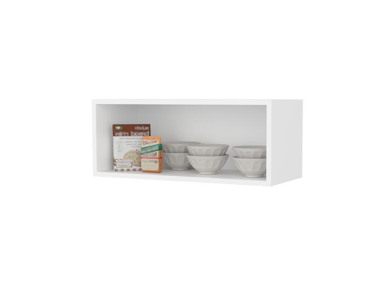 GABINETE AUXILIAR DE COCINA GALAN, BLANCO, CON DISEÑO MODERNO ZF
