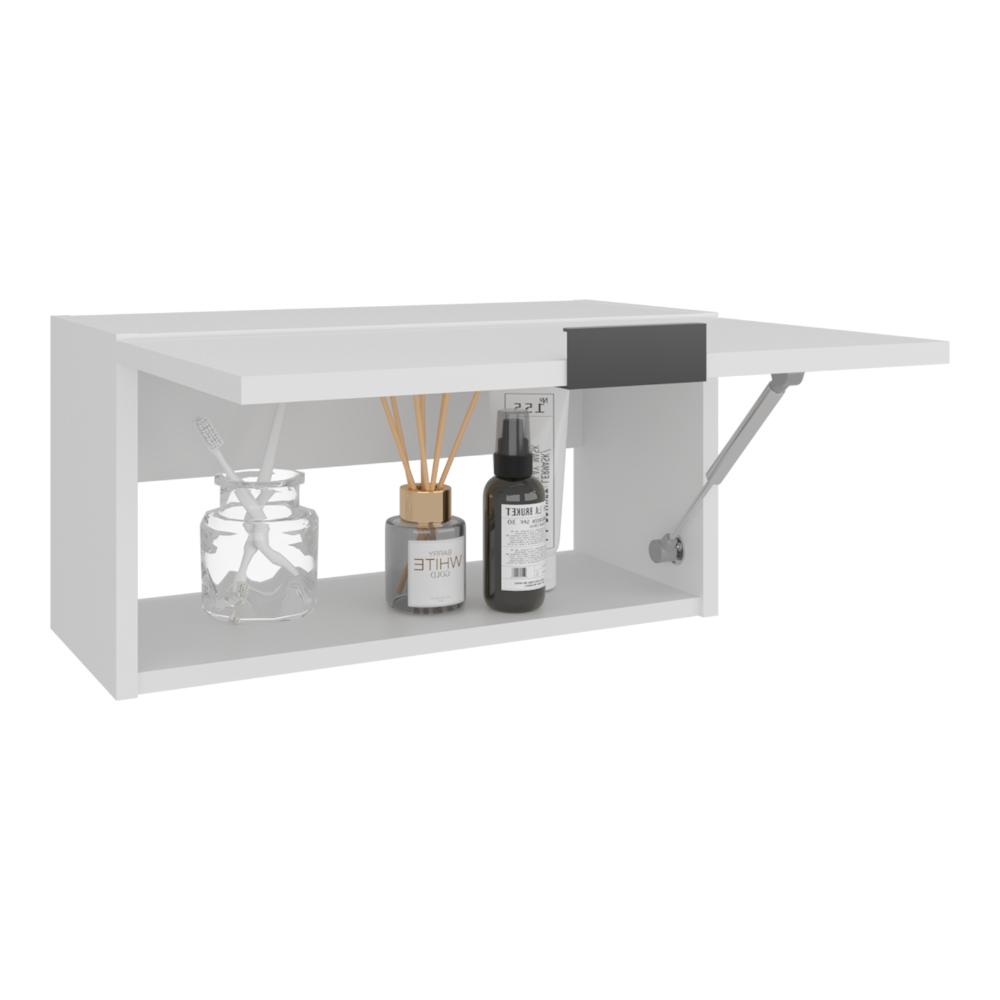 GABINETE DE BAÑO ELSAH, KRONOS BLANCO, CON ESPACIO PARA COLOCAR OBJETOS ZF