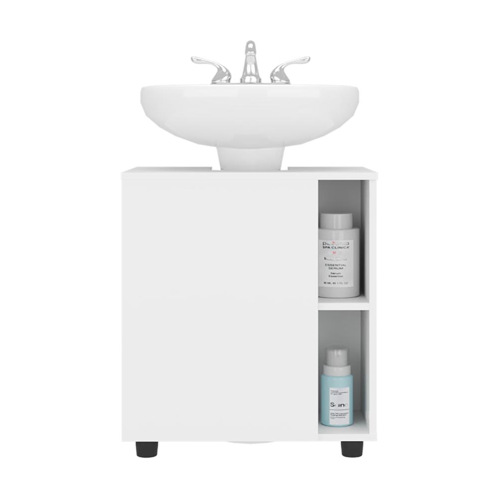 MUEBLE PARA LAVAMANOS PASCUALE, BLANCO DUQUEZA, NO INCLUYE LAVAMANOS ZF