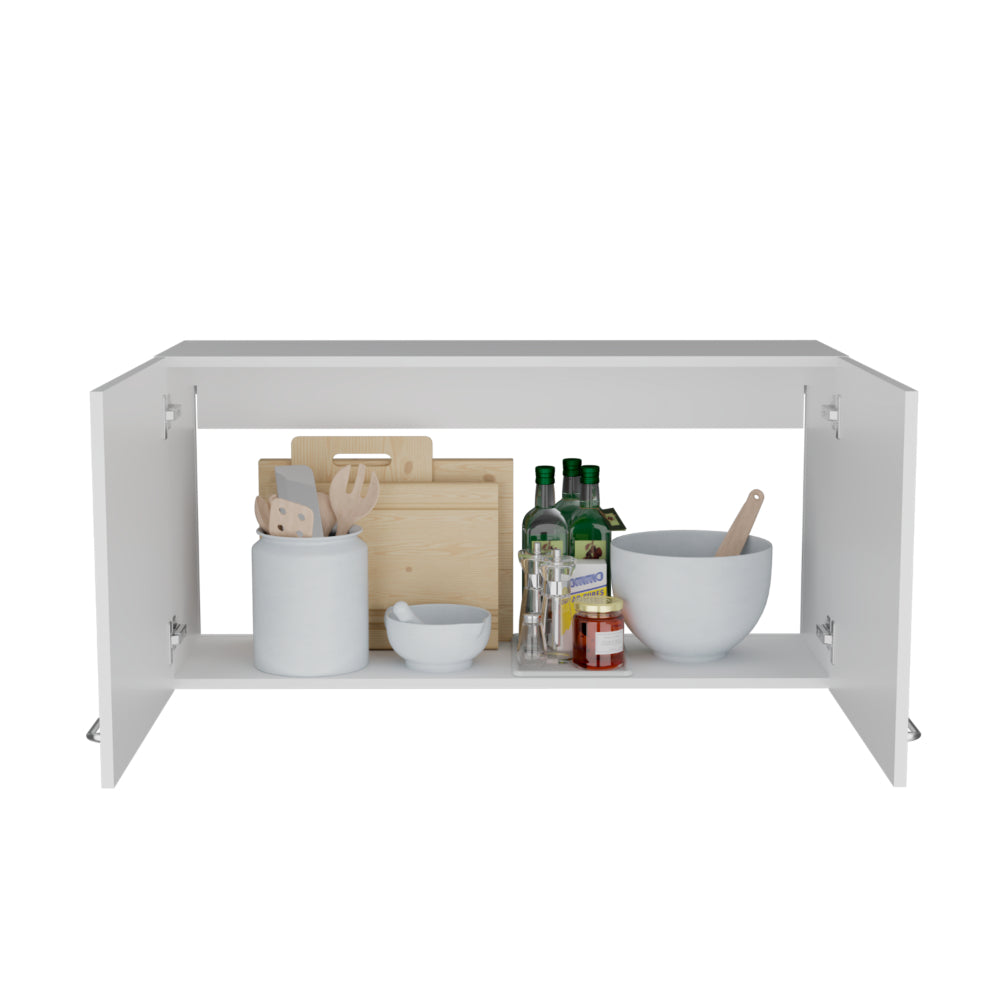 GABINETE SUPERIOR CANTABRIA, BLANCO, CON DOS PUERTAS BATIENTES