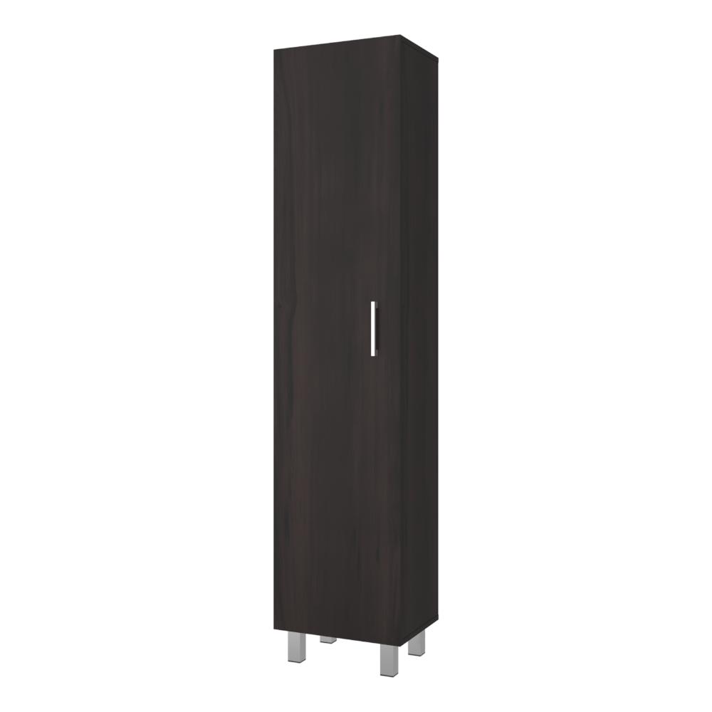Mueble de Aseo Vinto, Nogal , Con colgador ee escobas ZF