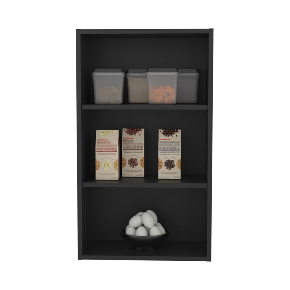 COMPLEMENTO GABINETE SUPERIOR DIBALA, WENGUE, CUENTA CON 3 ENTREPAÑOS ZF