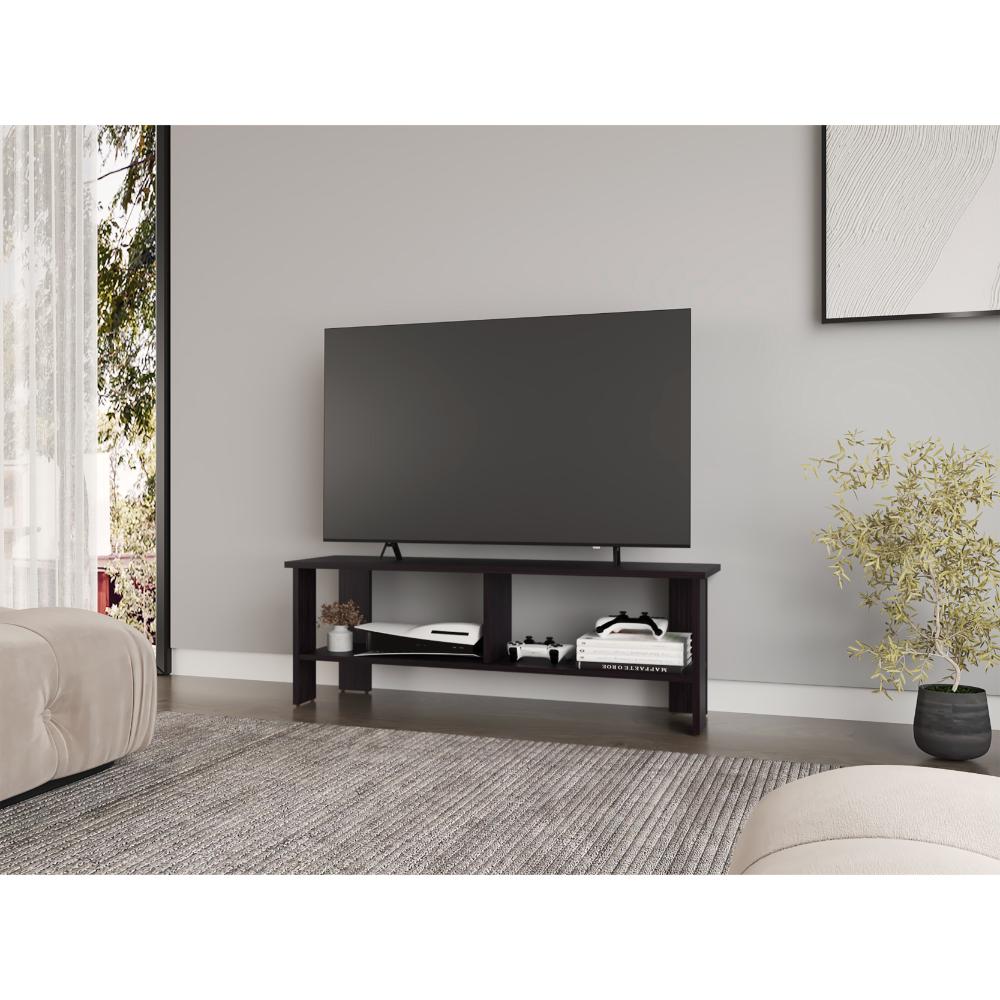 MESA PARA TV NAVI, WENGUE KRONOS, PARA TELEVISOR HASTA 55 PULGADAS ZF