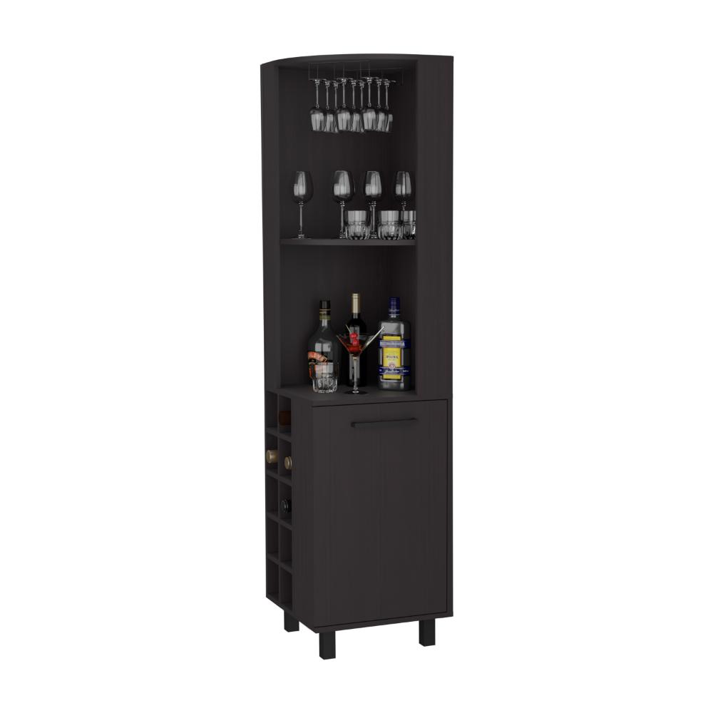 BAR ESQUINERO WESLEY, WENGUE, CON DOS ENTREPAÑOS Y PUERTA ZF
