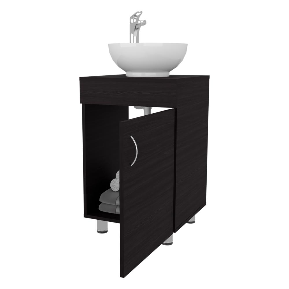 MUEBLE LAVAMANOS TACNA, WENGUE, INCLUYE LAVAMANOS VASSEL SABINA ZF