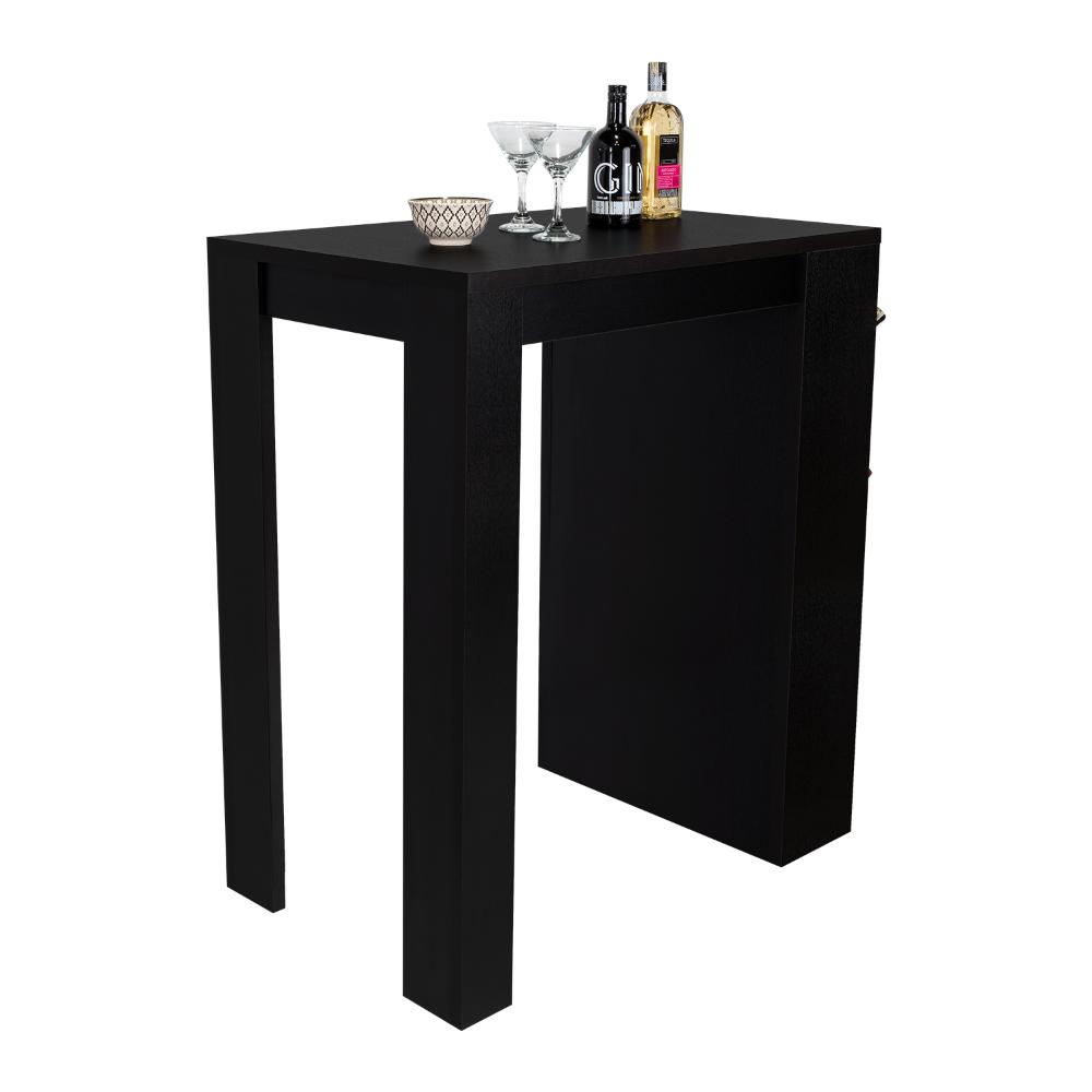 MESA BAR CELESTE, WENGUE, CON AMPLIA SUPERFICIE