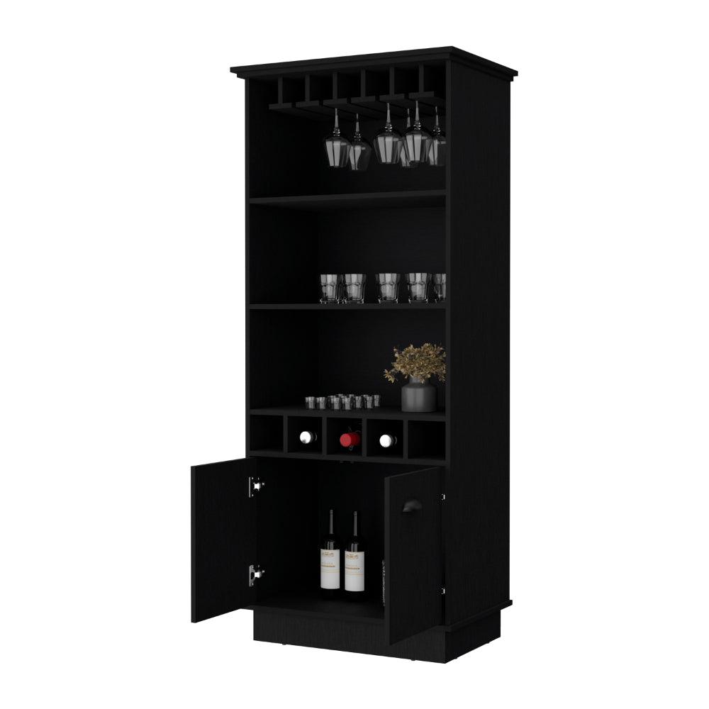 BAR DUND, WENGUE, CON ESPACIO SUPERIOR PARA COPAS ZF