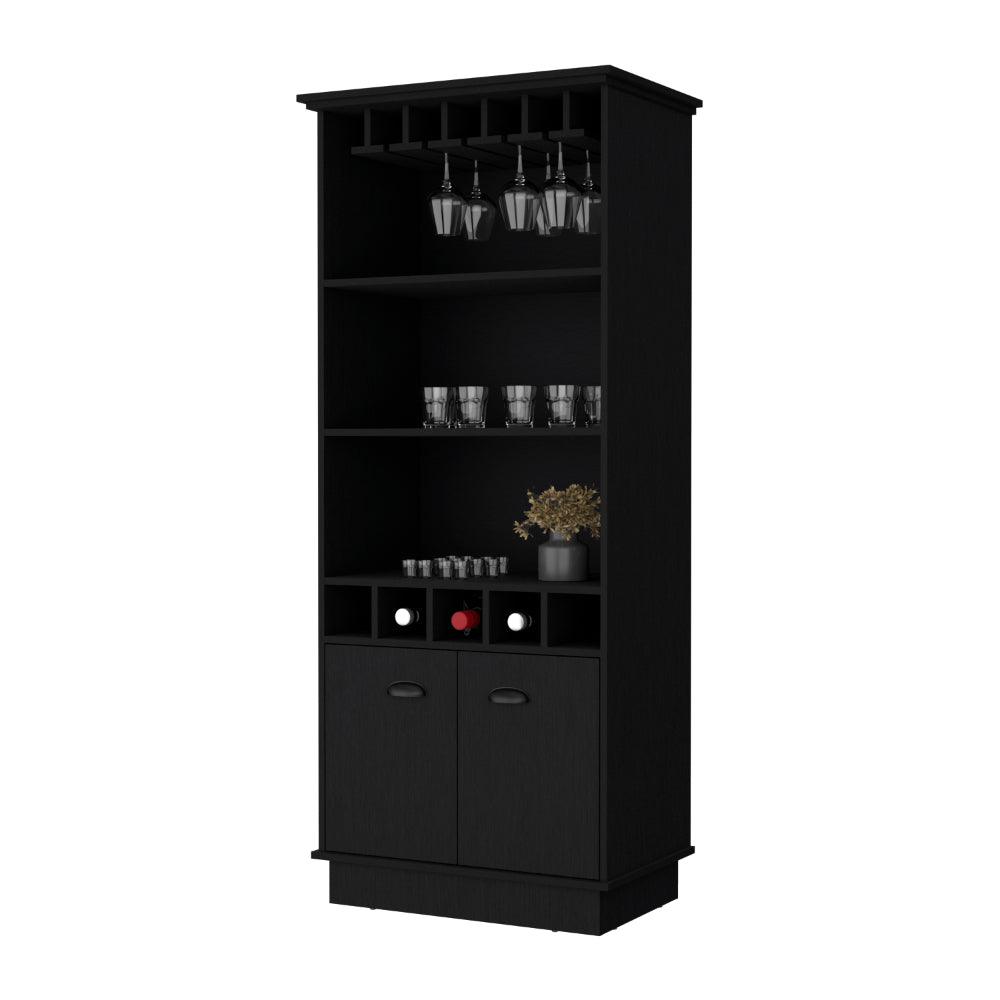 BAR DUND, WENGUE, CON ESPACIO SUPERIOR PARA COPAS ZF
