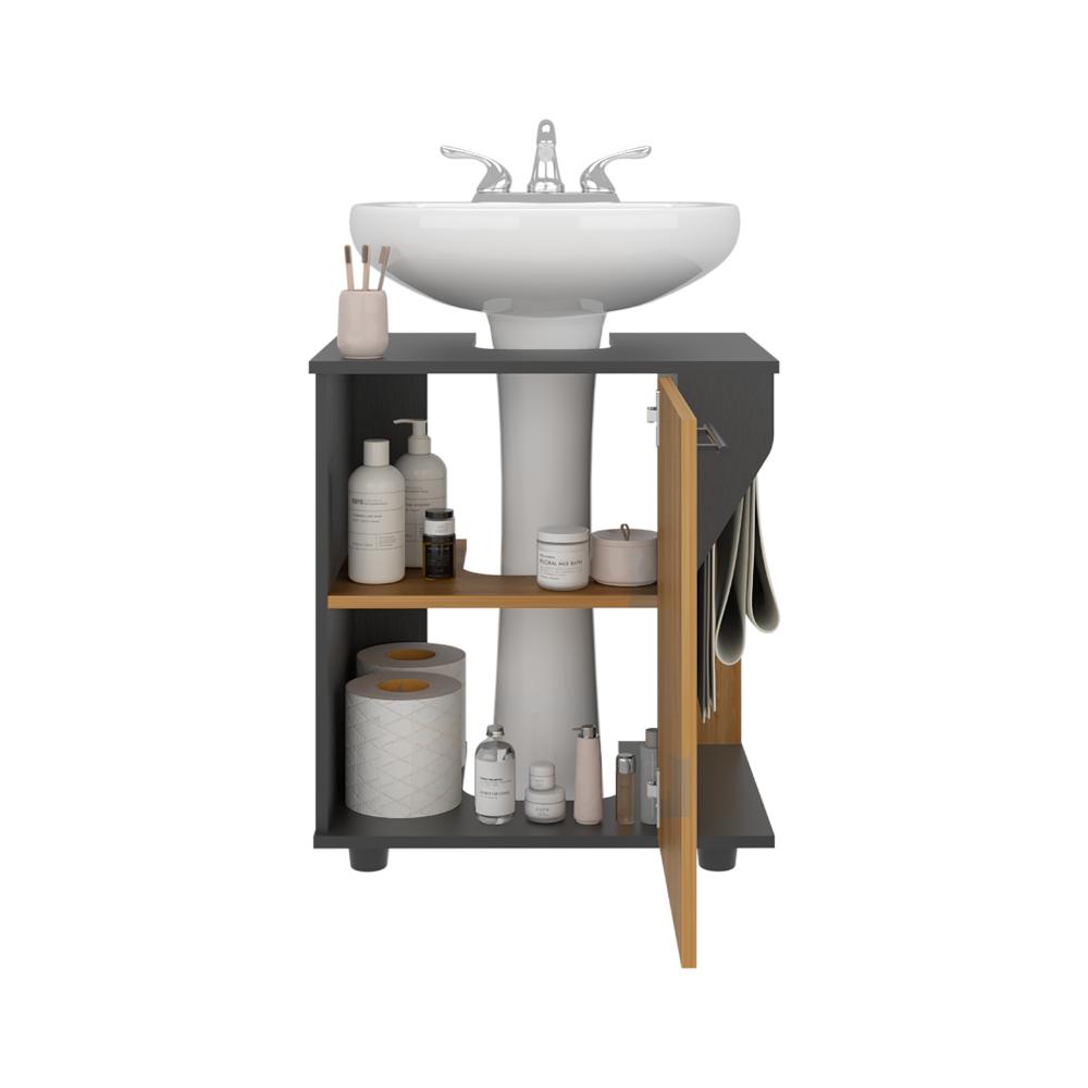 MUEBLE PARA LAVAMANOS PILI, WENGUE, NO INCLUYE LAVAMANOS