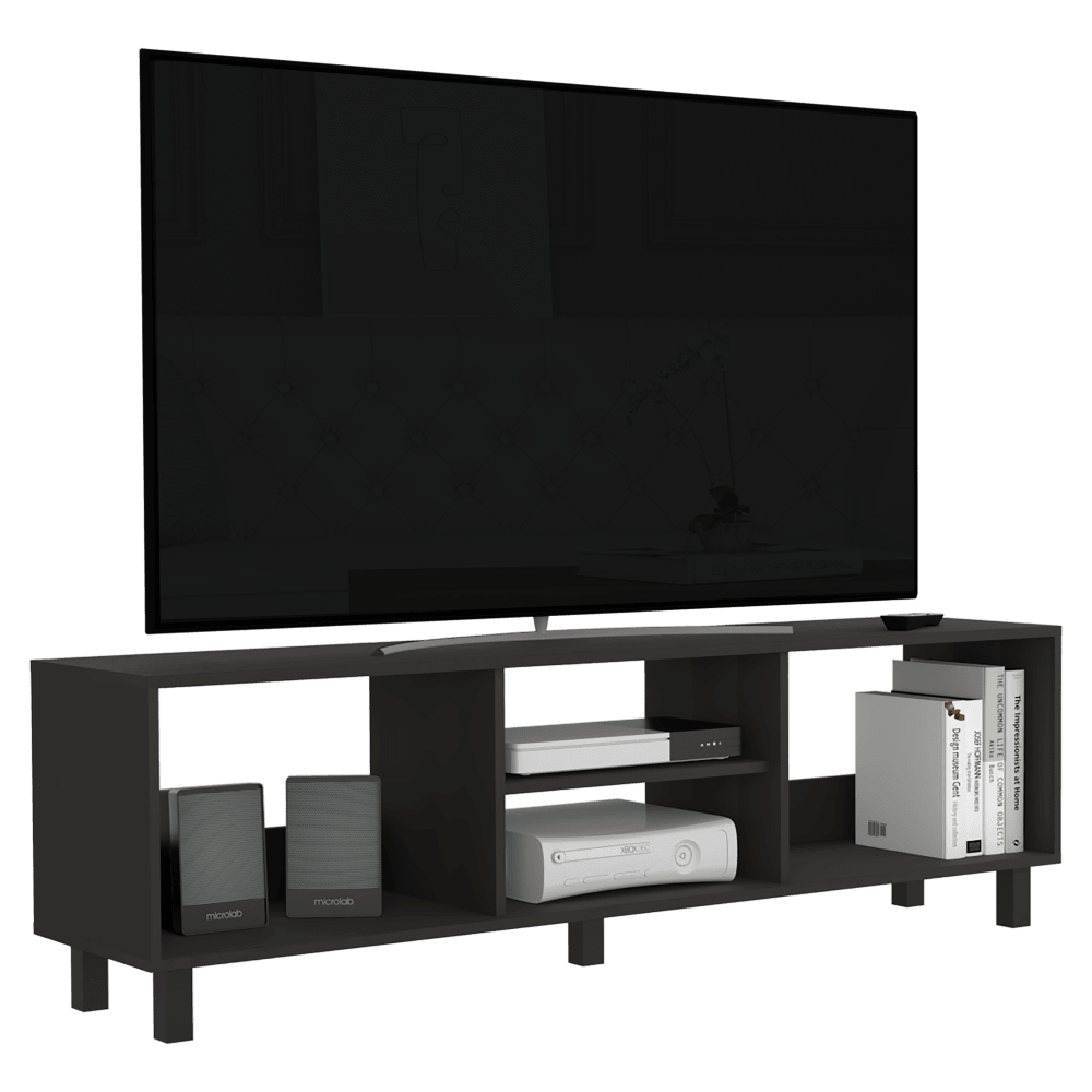 MESA PARA TV TUNEZ, WENGUE, PARA TELEVISOR HASTA 70 PULGADAS