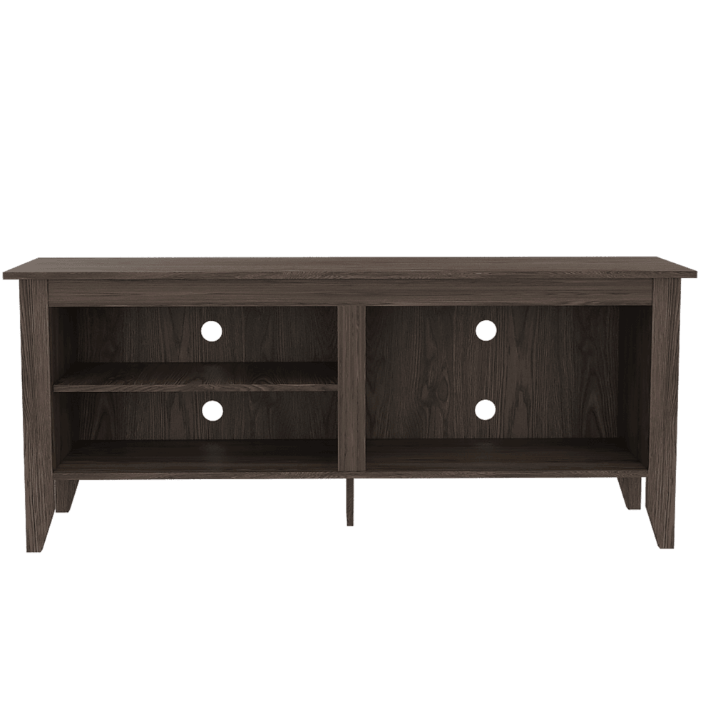 MESA PARA TV DELHI, MILAN, CON VARIEDAD DE ENTREPAÑOS