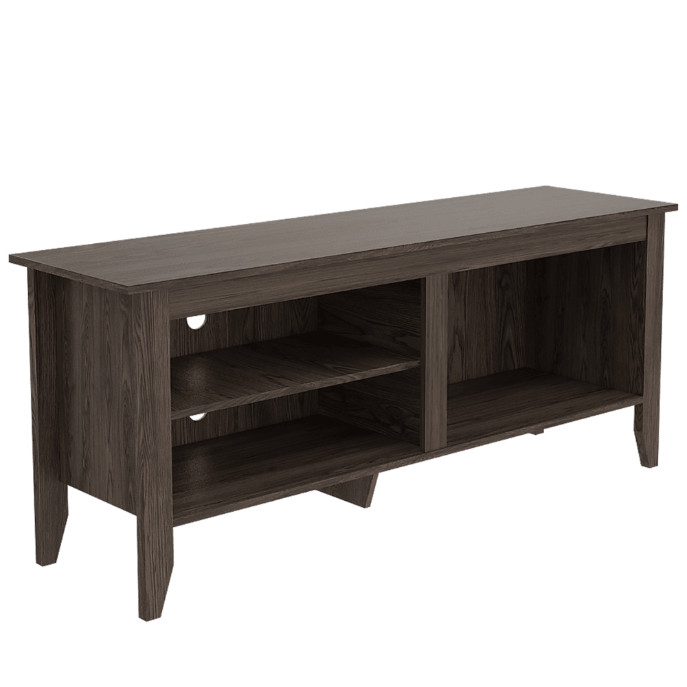 MESA PARA TV DELHI, MILAN, CON VARIEDAD DE ENTREPAÑOS