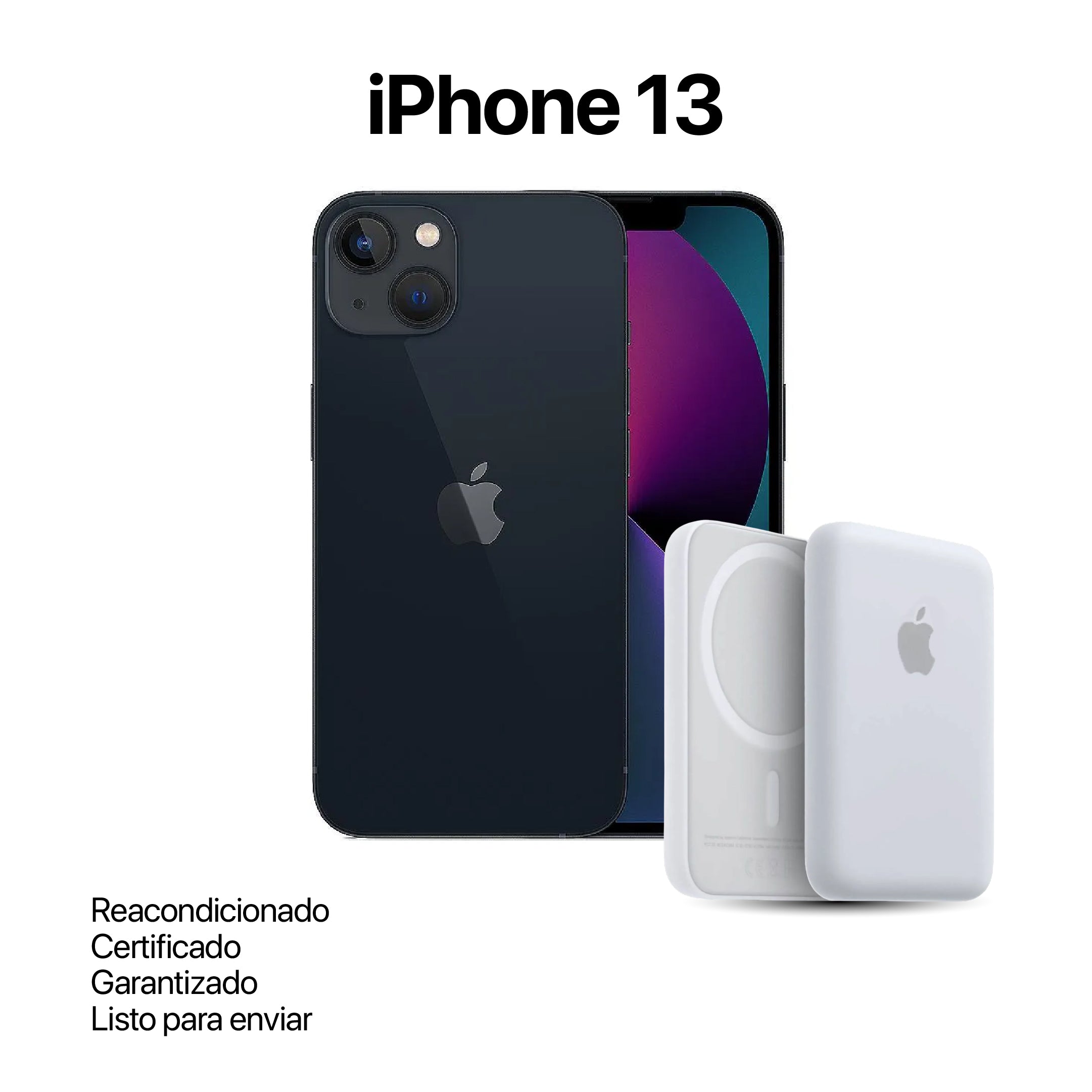 IPHONE 13 128GB REACONDICIONADO + POWER BANK