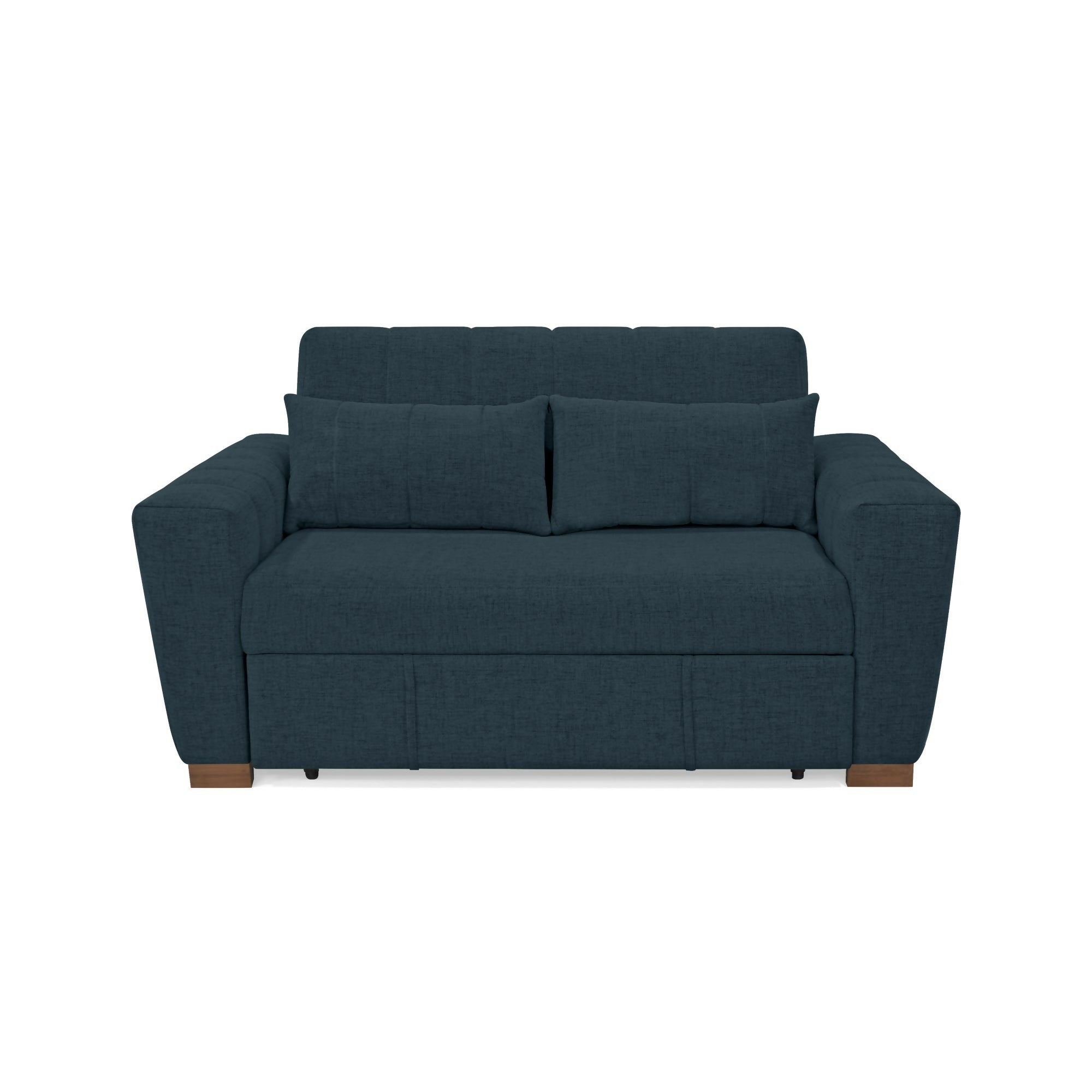 SOFA CAMA 2 PUESTOS HANNOVER 160X89X85 TELA PLOMO