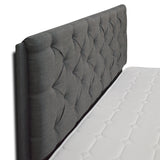 CABECERO DREAMER DE PISO LINO 200X120 GRIS
