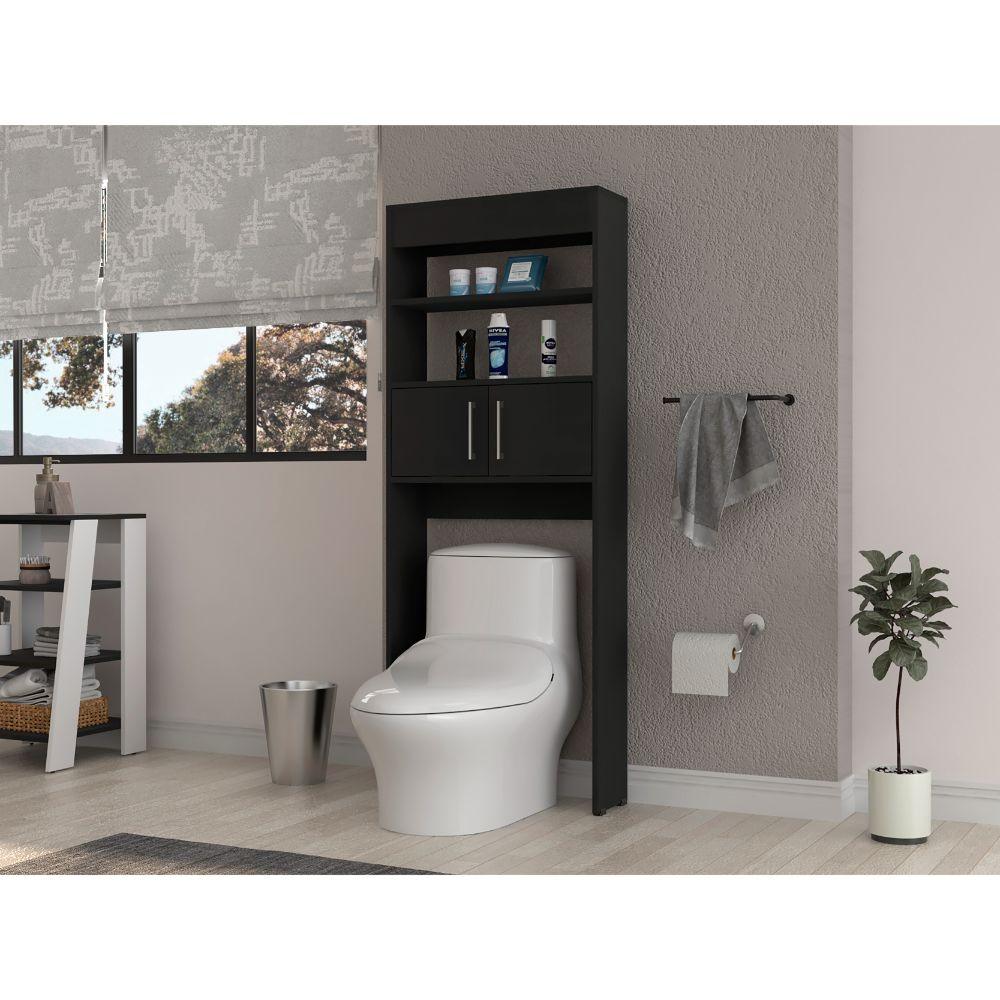 GABINETE DE BAÑO OPORTO, WENGUE, AHORRADOR DE ESPACIO ZF