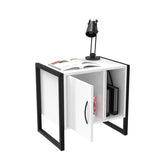 MESA DE NOCHE DANU BLANCO 52 X 50.3 X 38.3/BLANCO