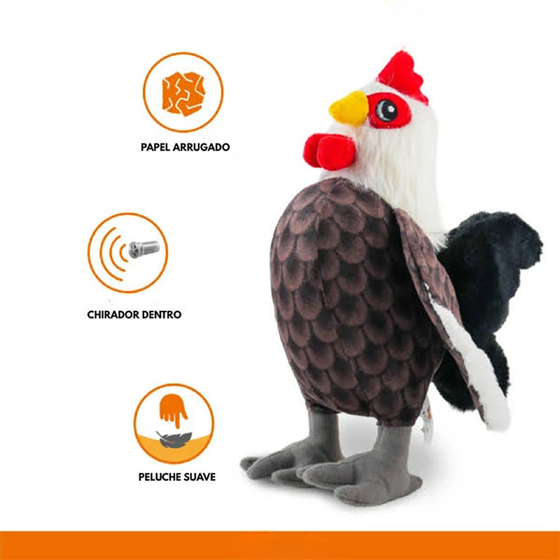 JUGUETE PARA PERRO GALLO