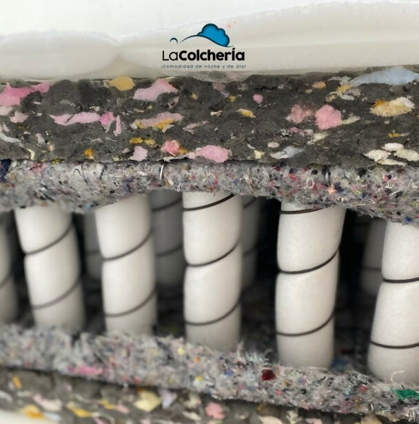 COLCHON ORTOPEDICO CLINICO DOBLE PILLOW LA COLCHERIA