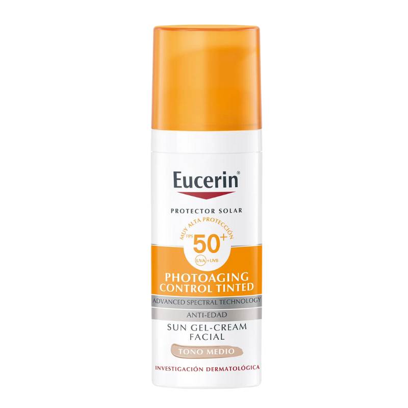EUCERIN SUN PHOTOAGING CONTROL TONO MEDIO FPS 50+ X 50ML
