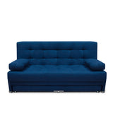 SOFA CAMA TARIMA MATTER TELA AZUL