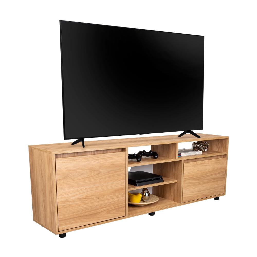 MESA PARA TV PINO, FRESNO EUROPEO, PARA TELEVISOR HASTA 65 PULGADAS
