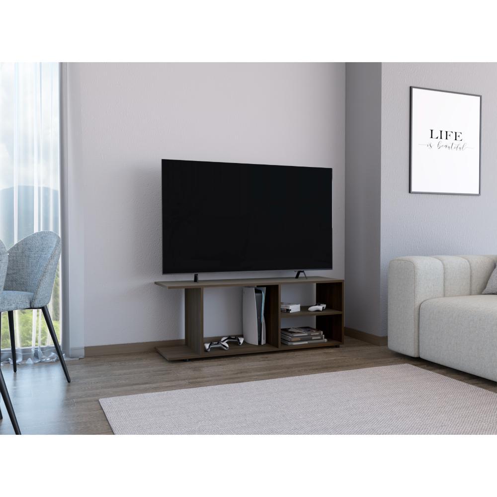 MESA PARA TV WOOD, NOGAL, PARA TELEVISOR HASTA 50 PULGADAS