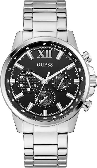 GUESS-GW0900G1-WALKER men 44 mm Stainless Steel plateado Quartz