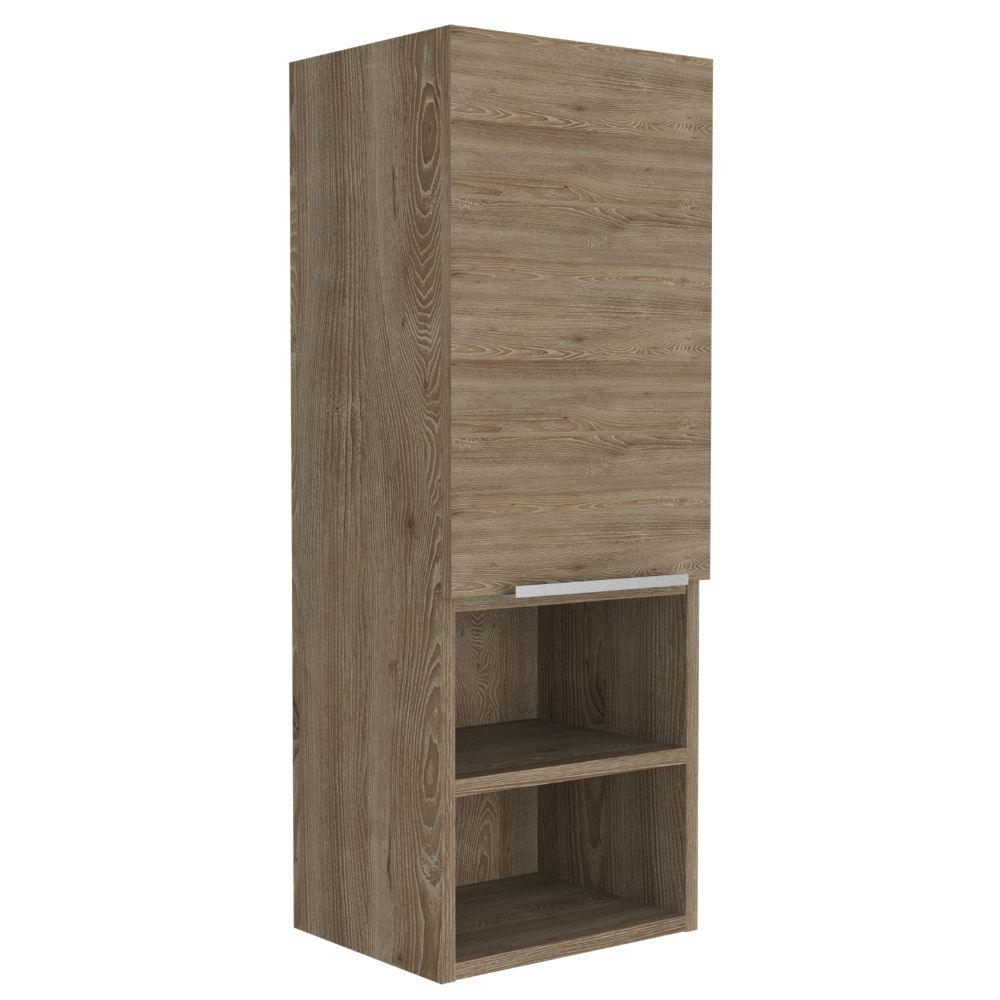 GABINETE DE BAÑO REAL, MIEL, CON TRES ENTREPAÑOS ZF