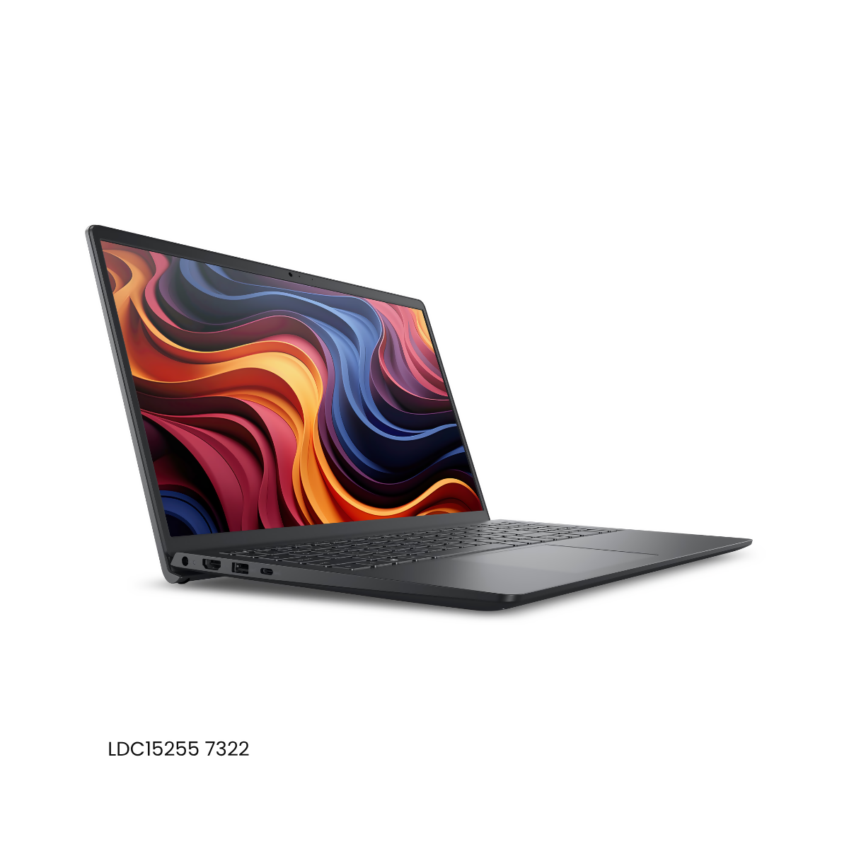 PORTATIL DELL LDC15255 7322BLK PUS 15.6" FHD TOUCHSCREEN RYZEN 7 7730U 16GB RAM 1TB SSD WIN11 - BLACK 884116430322