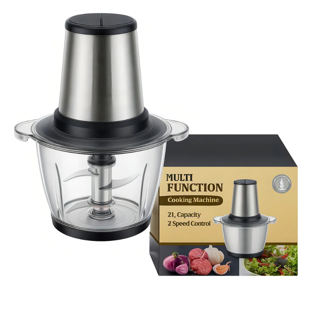 PROCESADOR PICATODO ELÉCTRICO MULTIFUNTION 3L 850W NEGRO ACERO VIDRIO