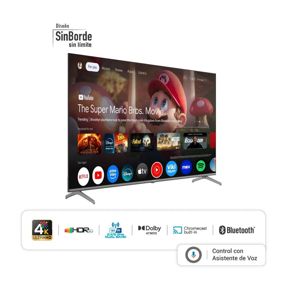TV HYUNDAI 65" SMART TV LED UHD 4K HYLED6512G