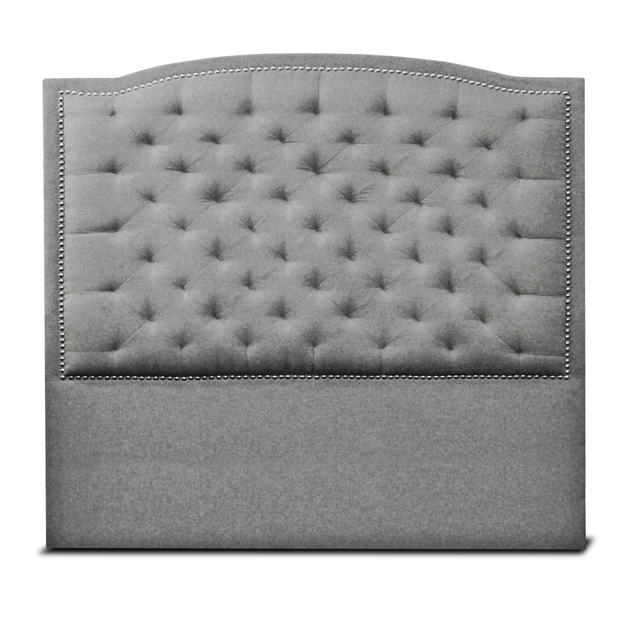 CABECERO LAWRENCE CAPITONEADO 160X200X10 GRIS