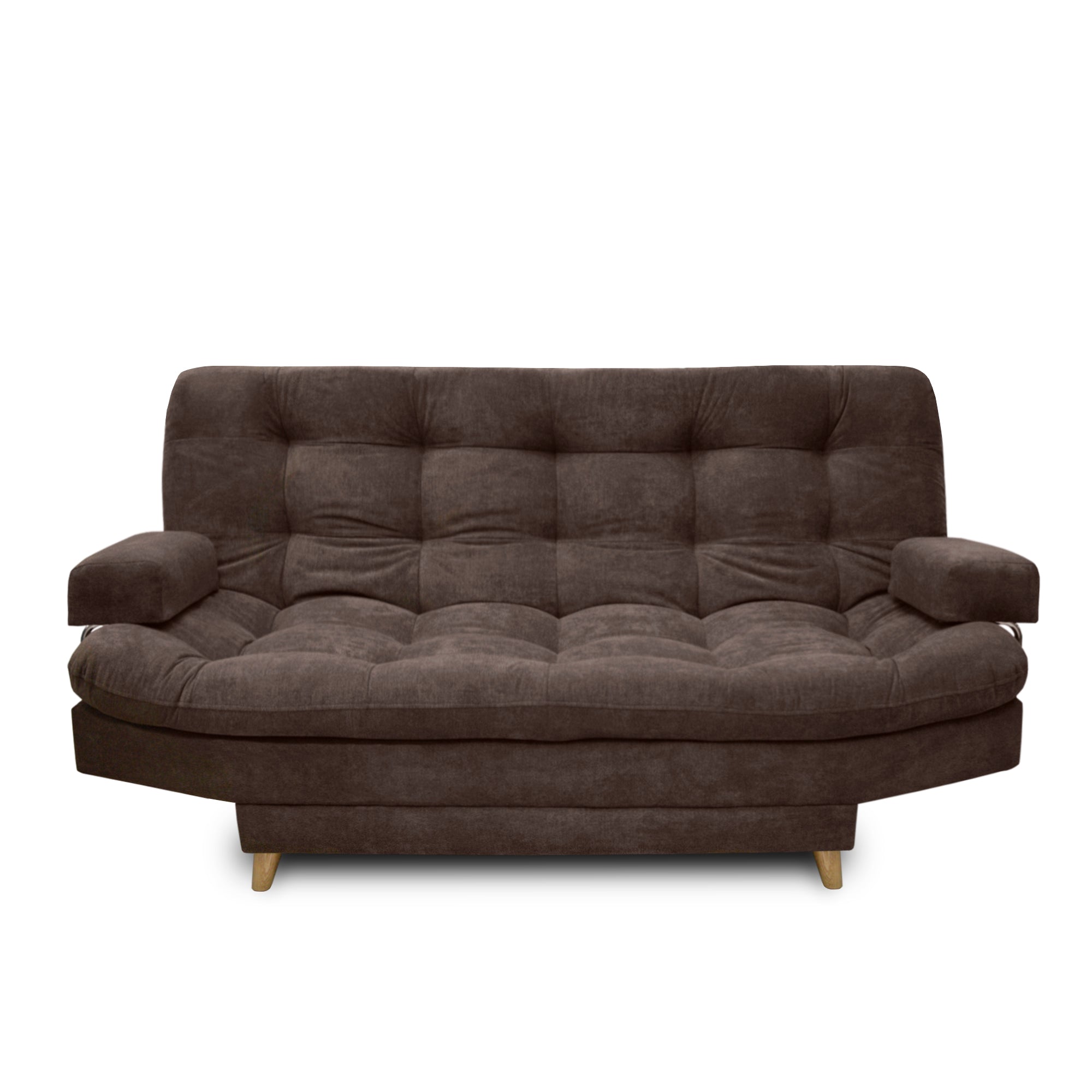 SOFÁ CAMA LUX TELA CAFÉ 100X60X185