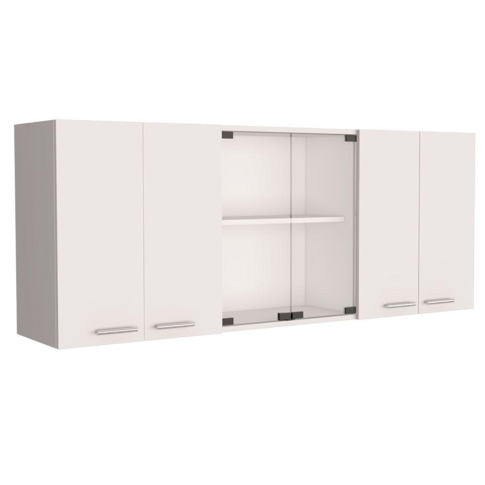 GABINETE SUPERIOR FRELLO 150, BLANCO NEVADO, INCLUYE ENTREPAÑO MÓVIL CENTRAL ZF
